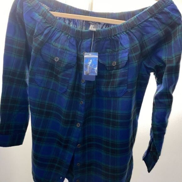 Foever 21 Off‎ the shoulder Woven Top - Picture 1 of 3